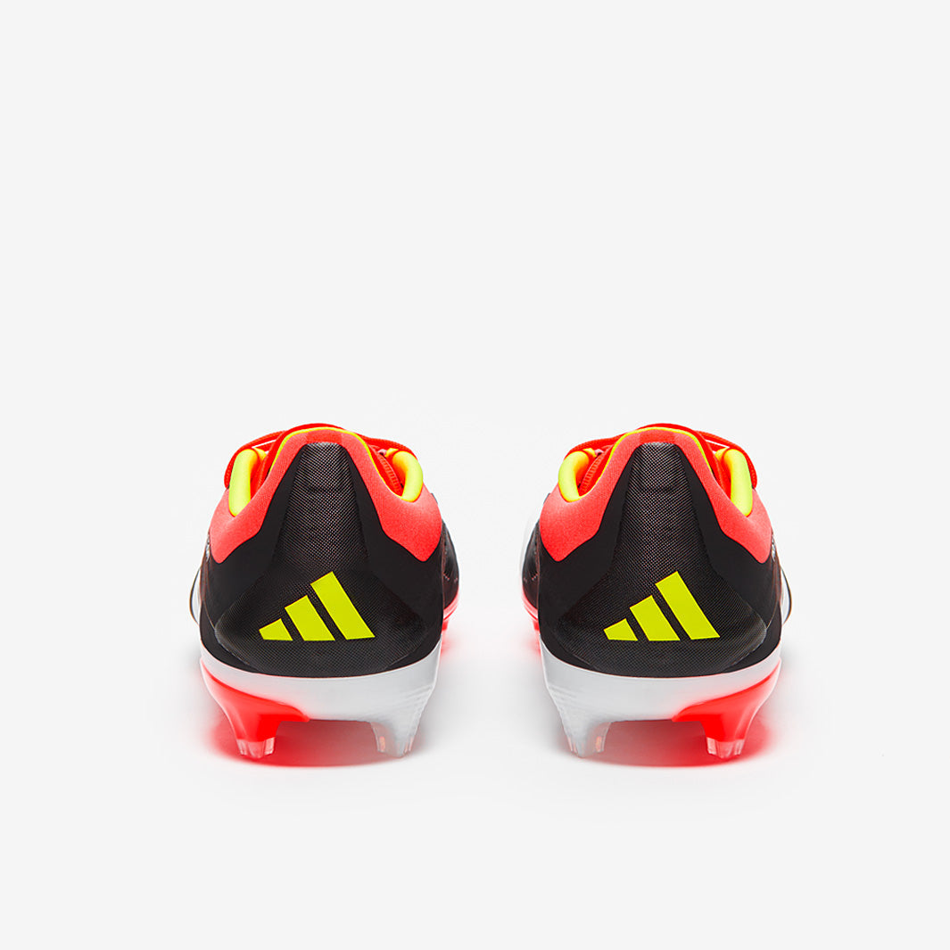 Adidas Kids Predator Elite FG Football Boots Core Black/White/Solar Red