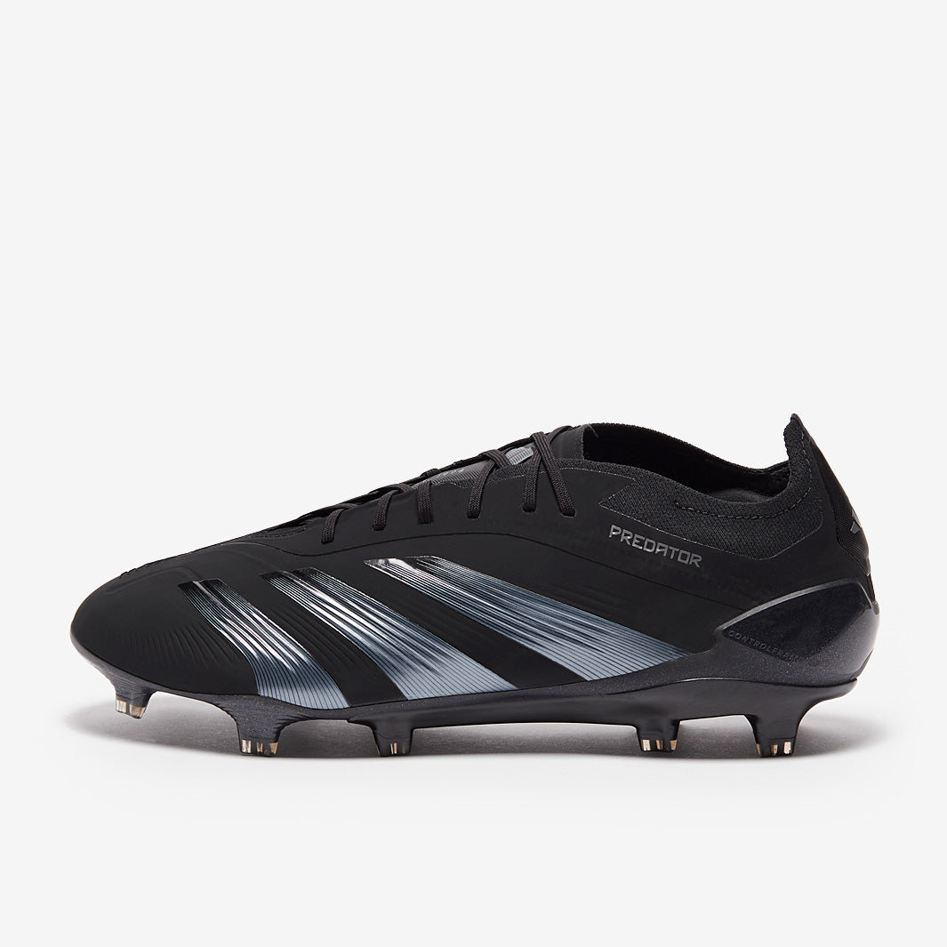 Adidas Predator Elite FG Football Boots Core Black/Core Black/Carbon