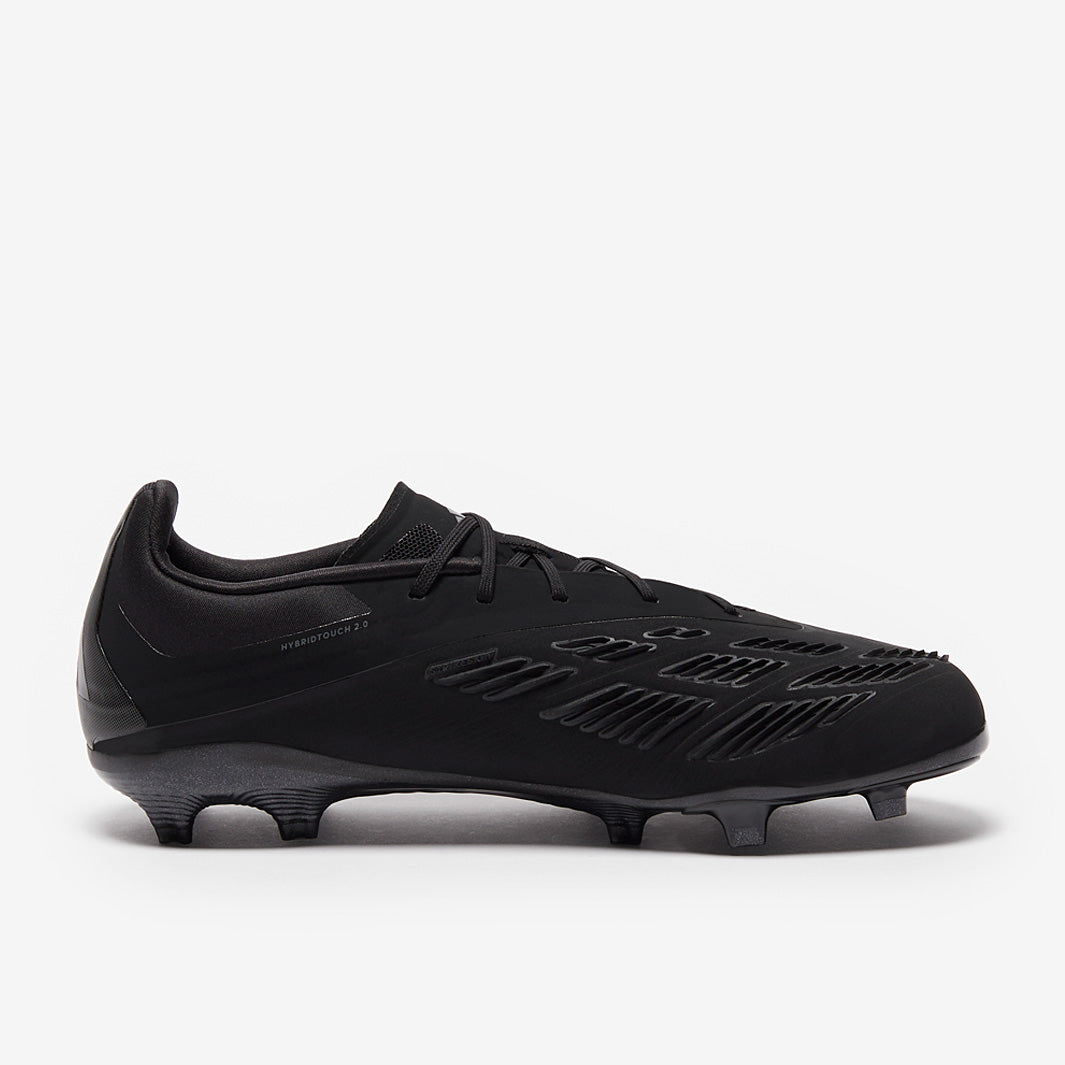Adidas Kids Predator Elite FG Football Boots Core Black/Carbon/Core Black