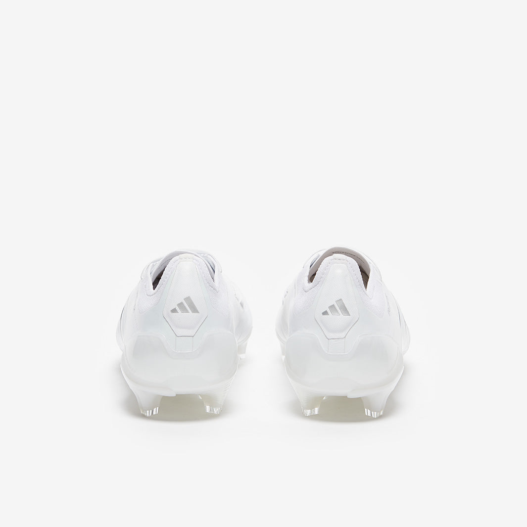 Adidas Predator Elite FG Football Boots White/Silver Met/White