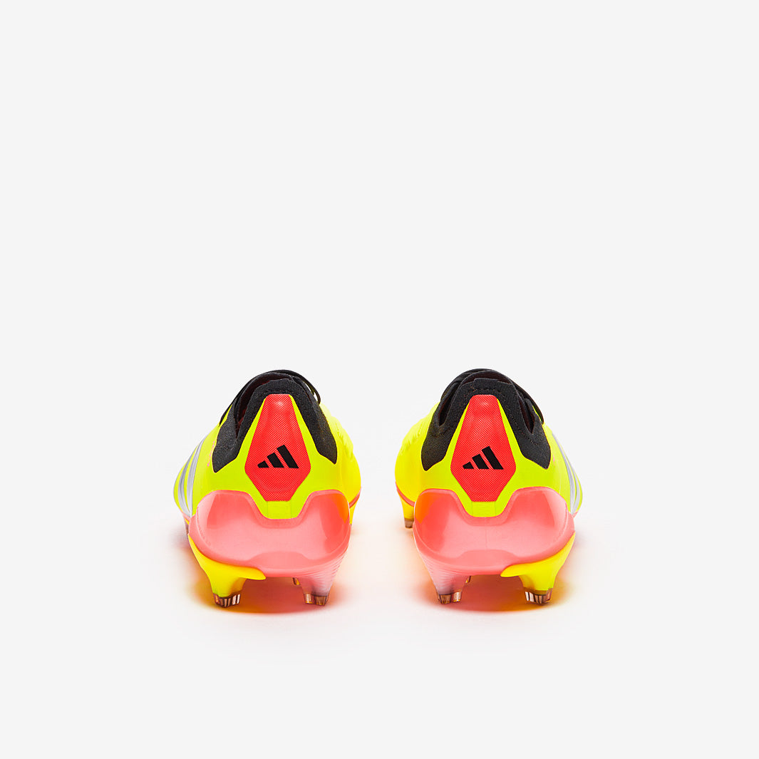 Adidas Predator Elite Laced FG Football Boots Team Solar Yellow/Core Black/Solar Red