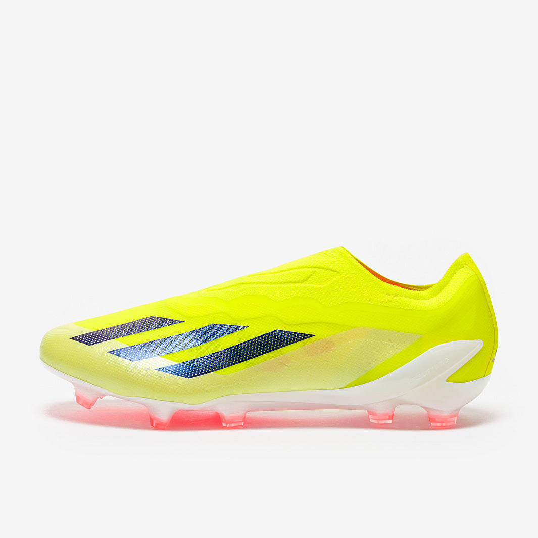 Adidas X Crazyfast Elite Laceless FG Football Boots Team Solar Yellow/Core Black/White