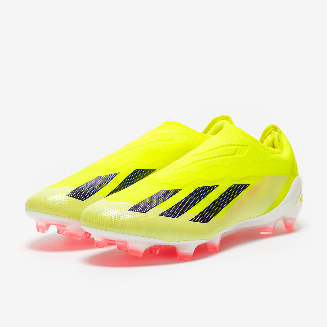 Adidas X Crazyfast Elite Laceless FG Football Boots Team Solar Yellow/Core Black/White