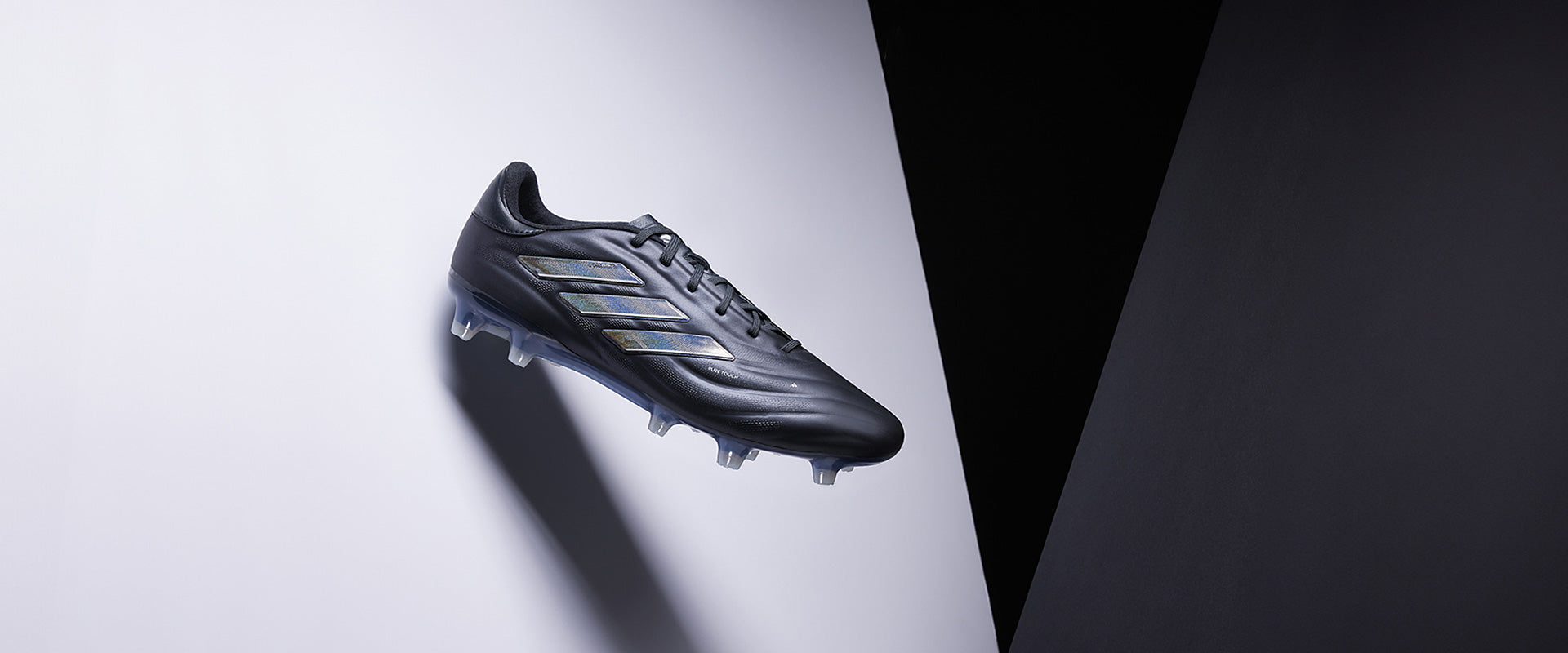 Adidas Copa Pure 2 Elite Leather FG Football Boots Core Black/Carbon/Grey One