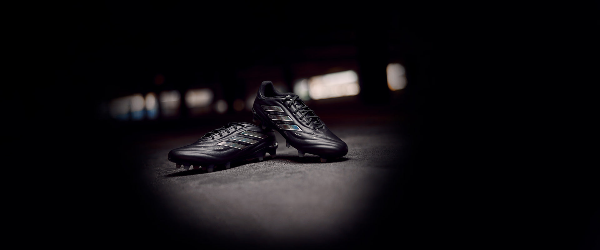 Adidas Copa Pure 2 Elite Leather FG Football Boots Core Black/Carbon/Grey One