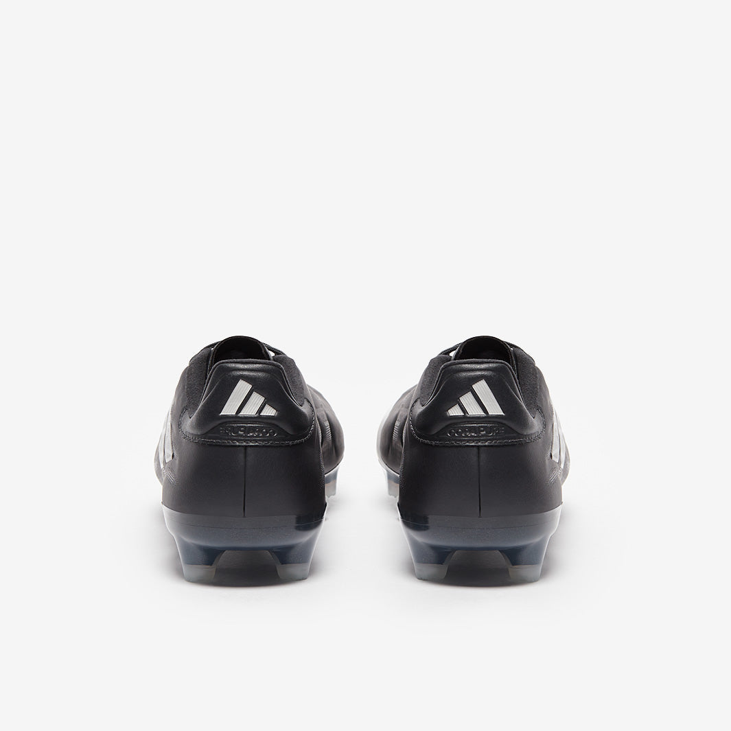 Adidas Copa Pure 2 Elite Leather FG Football Boots Core Black/Carbon/Grey One