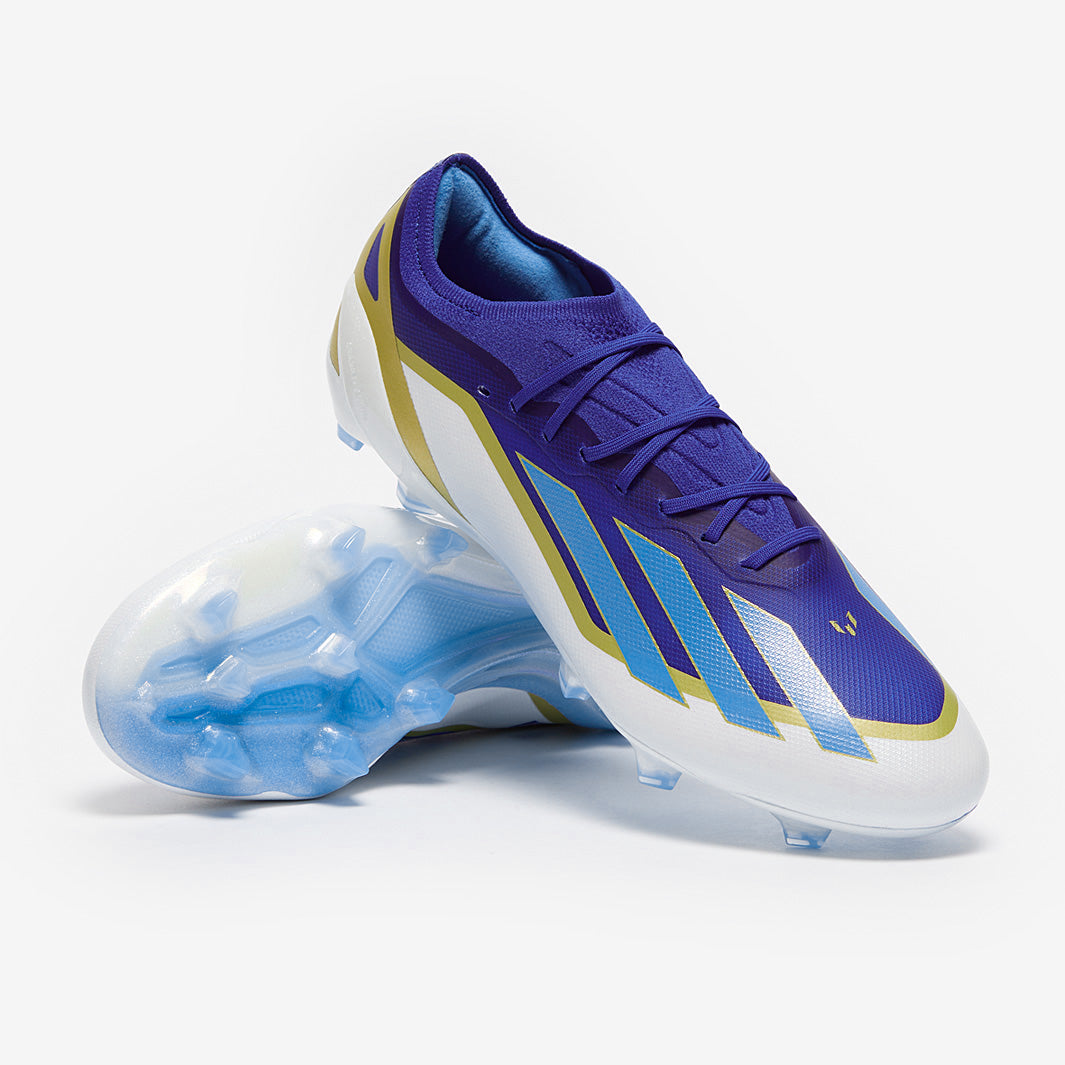 adidas X Crazyfast Messi Elite FG Football Boots Lucid Blue/Blue Burst/White