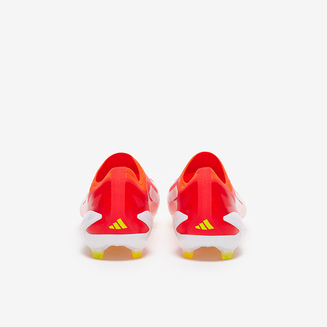 Adidas X Crazyfast Elite Laceless FG Football Boots Solar Red/White/Team Solar Yellow