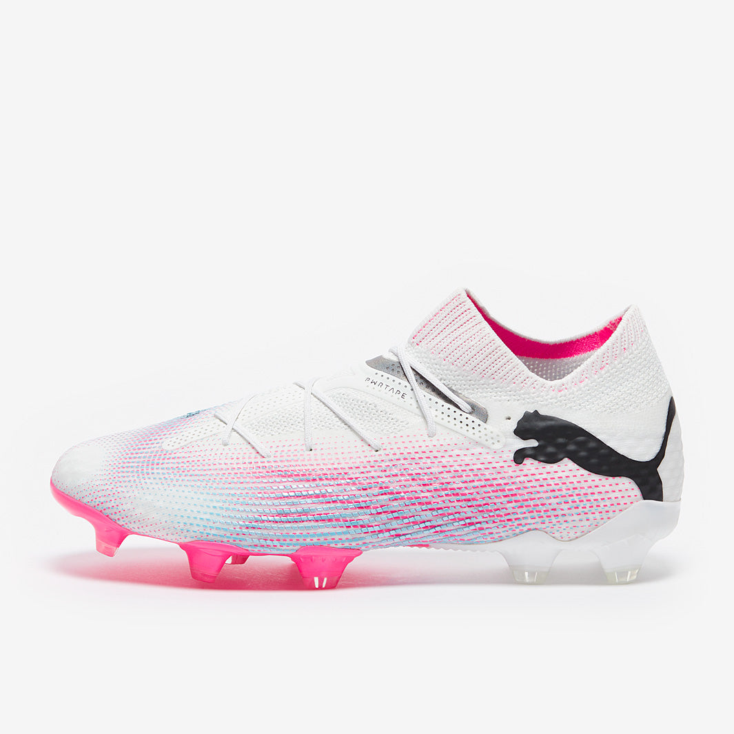 Puma Future 7 Ultimate FG/AG Football Boots Puma White/Puma Black/Poison Pink