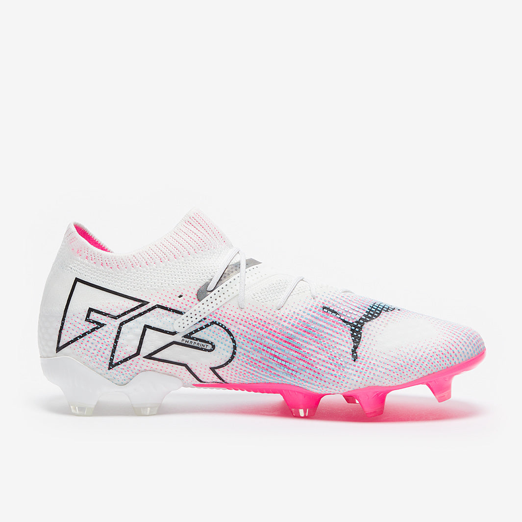 Puma Future 7 Ultimate FG/AG Football Boots Puma White/Puma Black/Poison Pink