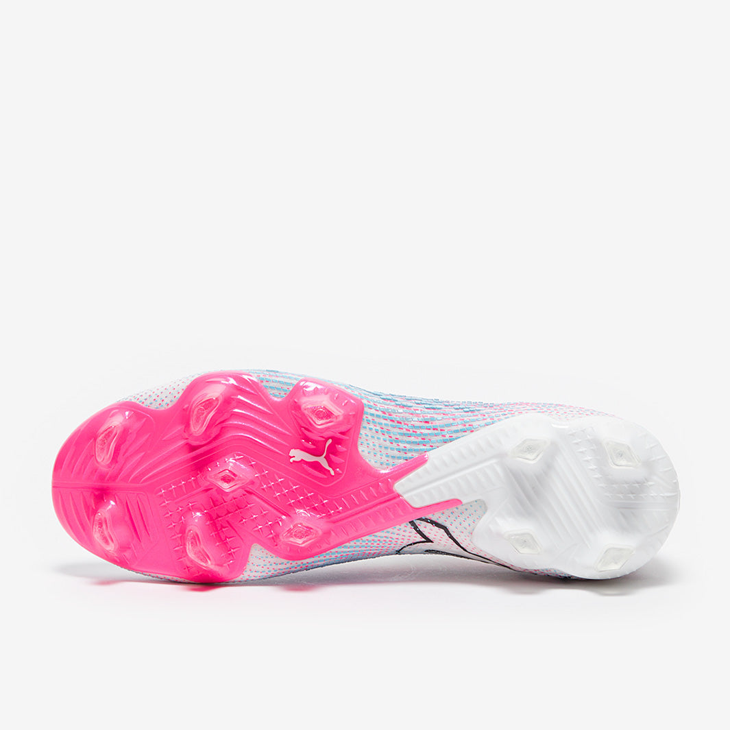 Puma Future 7 Ultimate FG/AG Football Boots Puma White/Puma Black/Poison Pink