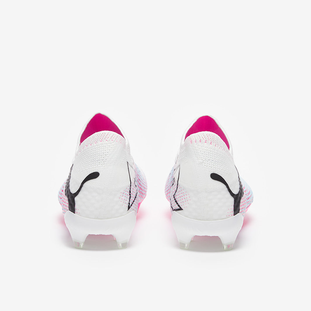 Puma Women's Future 7 Ultimate FG/AG Football Boots Puma White/Puma Black/Poison Pink
