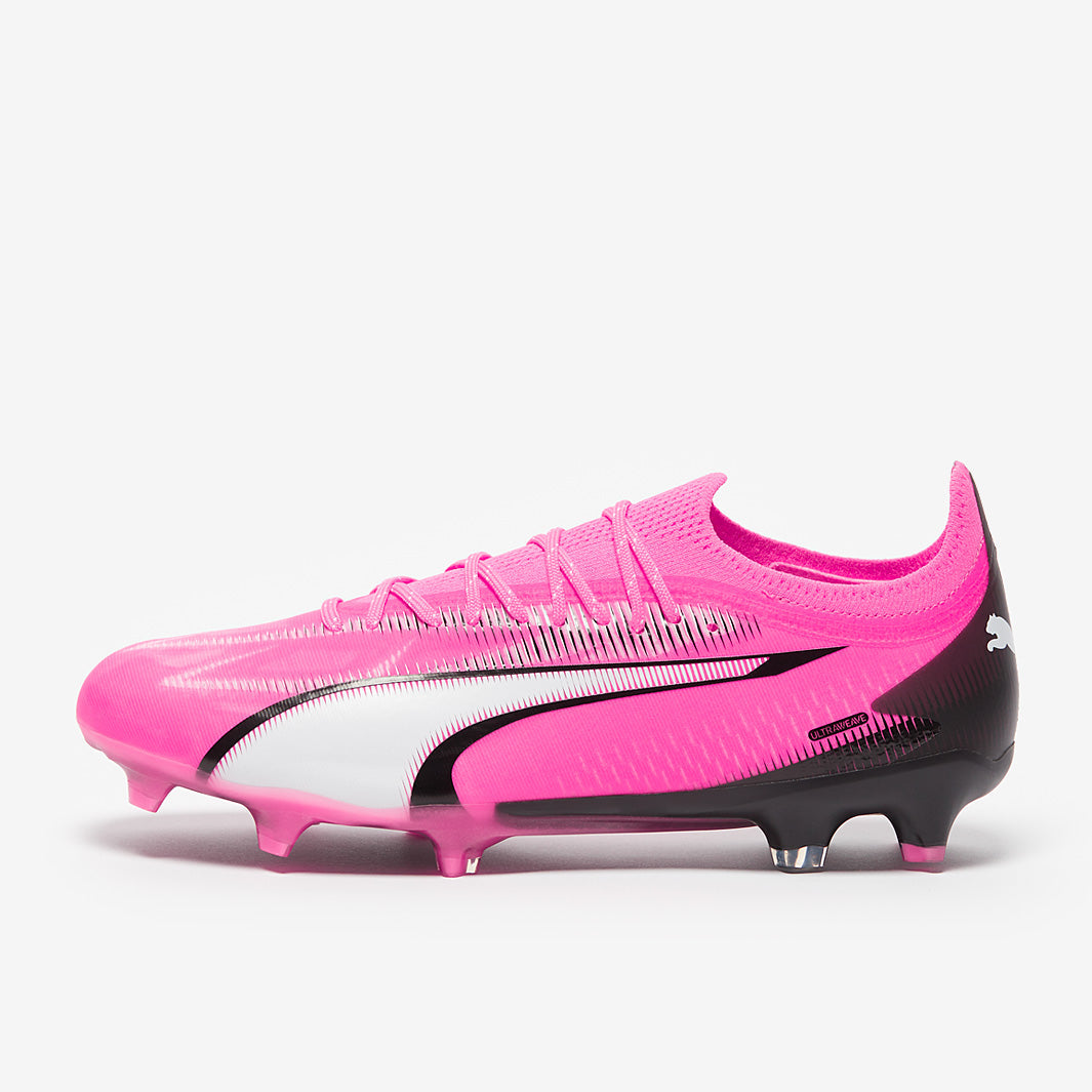 Puma Ultra Ultimate FG/AG Football Boots Poison Pink/Puma White/Puma Black