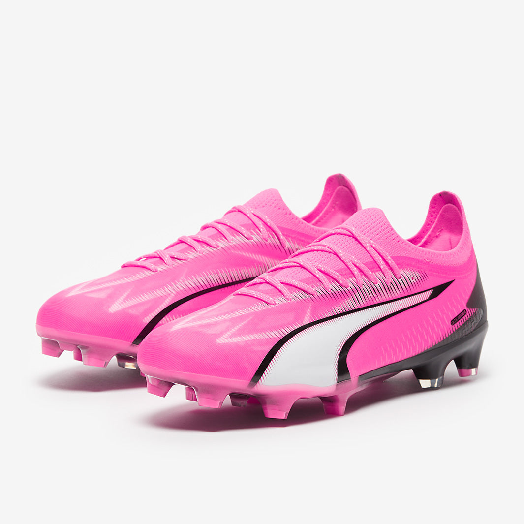 Puma Ultra Ultimate FG/AG Football Boots Poison Pink/Puma White/Puma Black