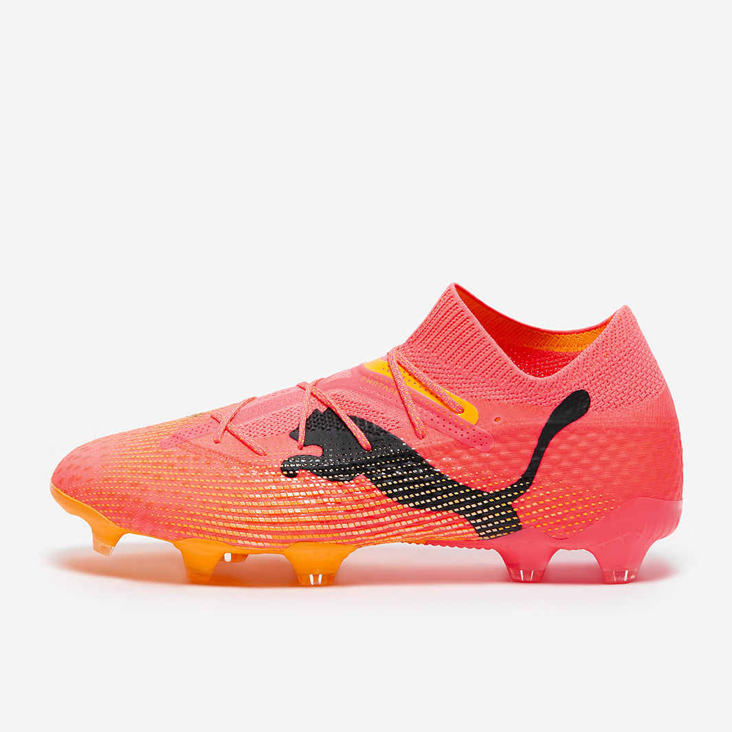 Puma Future 7 Ultimate FG/AG Football Boots Sunset Glow/Puma Black/Sun Stream