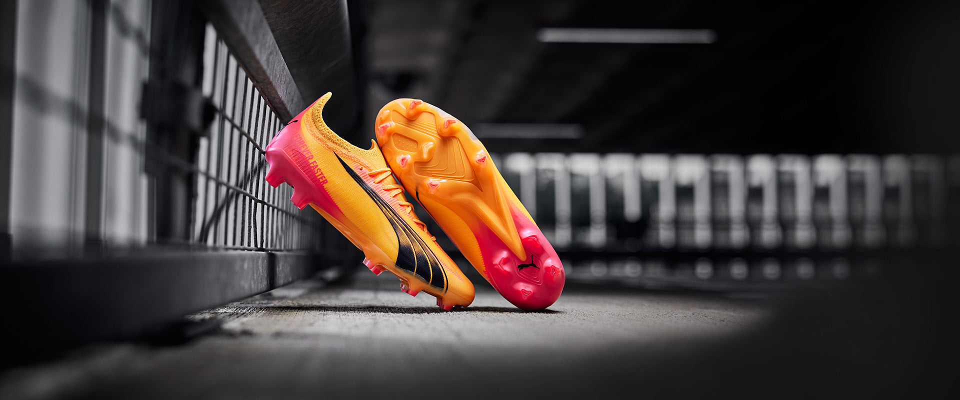 Puma Ultra Ultimate FG/AG Football Boots Sun Stream/Puma Black/Sunset Glow