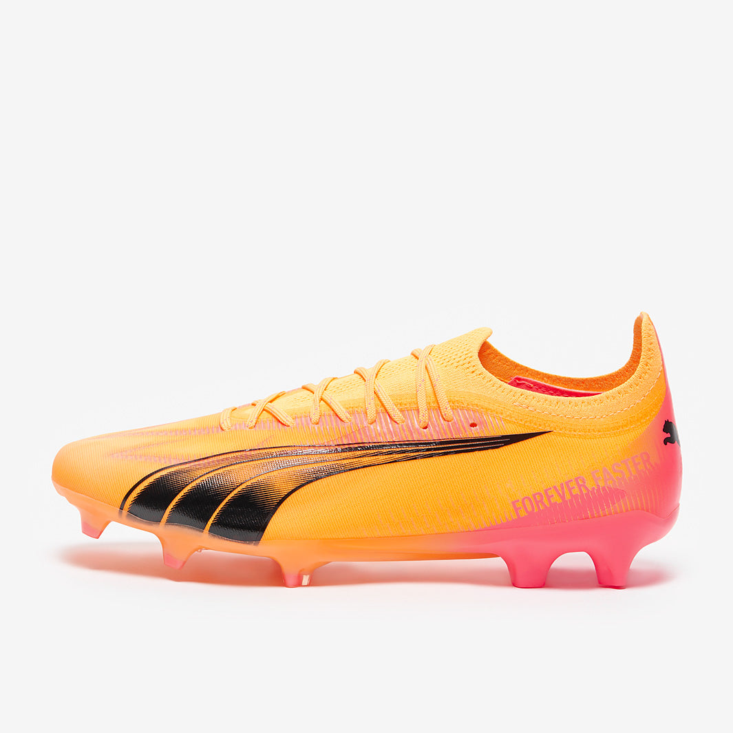 Puma Ultra Ultimate FG/AG Football Boots Sun Stream/Puma Black/Sunset Glow