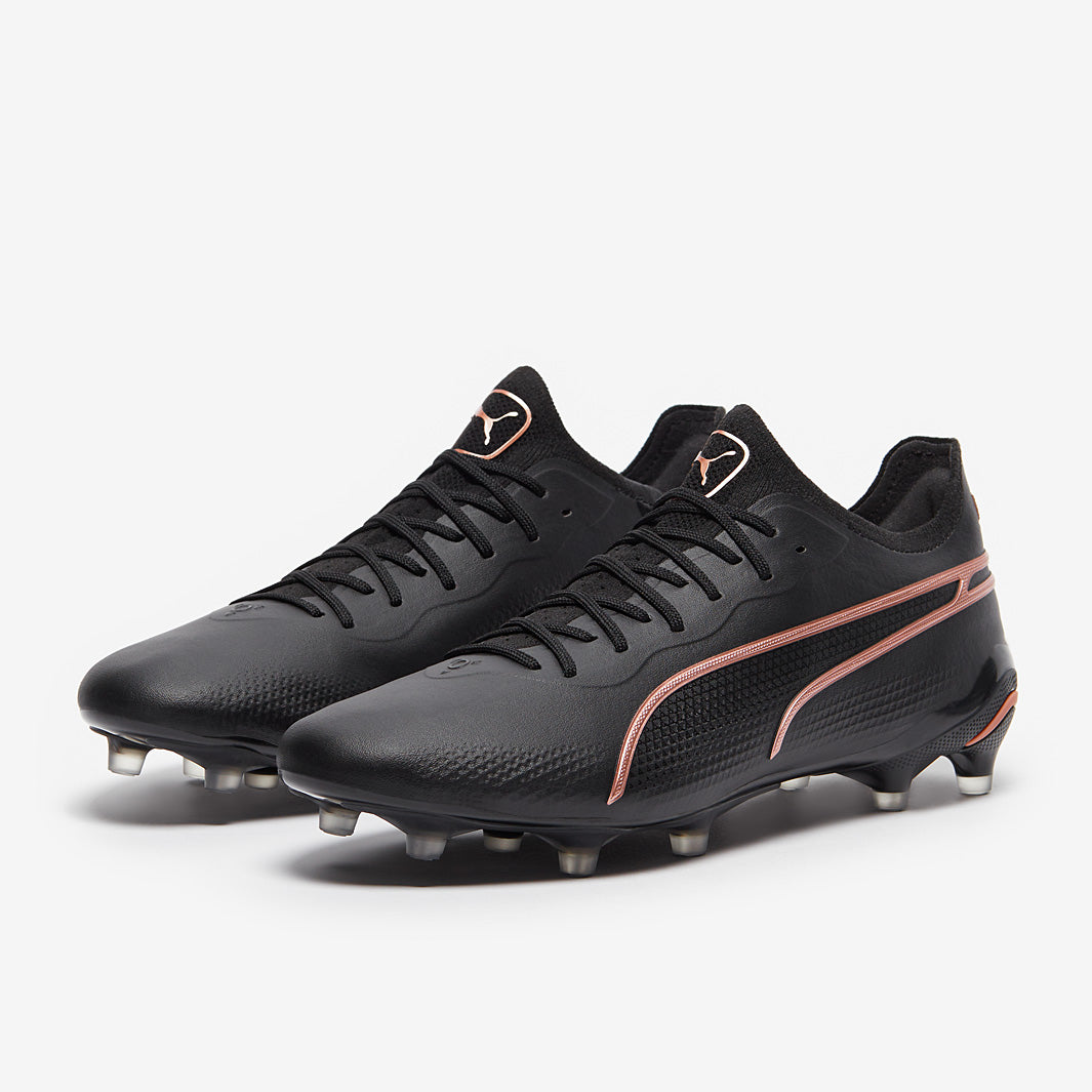 Puma King Ultimate FG/AG Football Boots Puma Black/Copper Rose