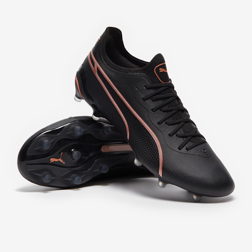 Puma King Ultimate FG/AG Football Boots Puma Black/Copper Rose