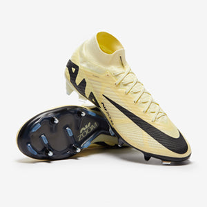 Nike Air Zoom Mercurial Superfly IX Elite SG Pro Anti-Clog Football Boots Lemonade/Black