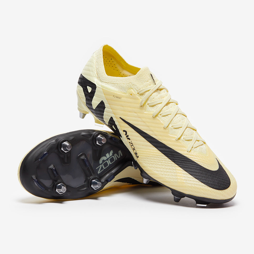 Nike Air Zoom Mercurial Vapor XV Elite SG-Pro Player Edition Football Boots Lemonade/Black