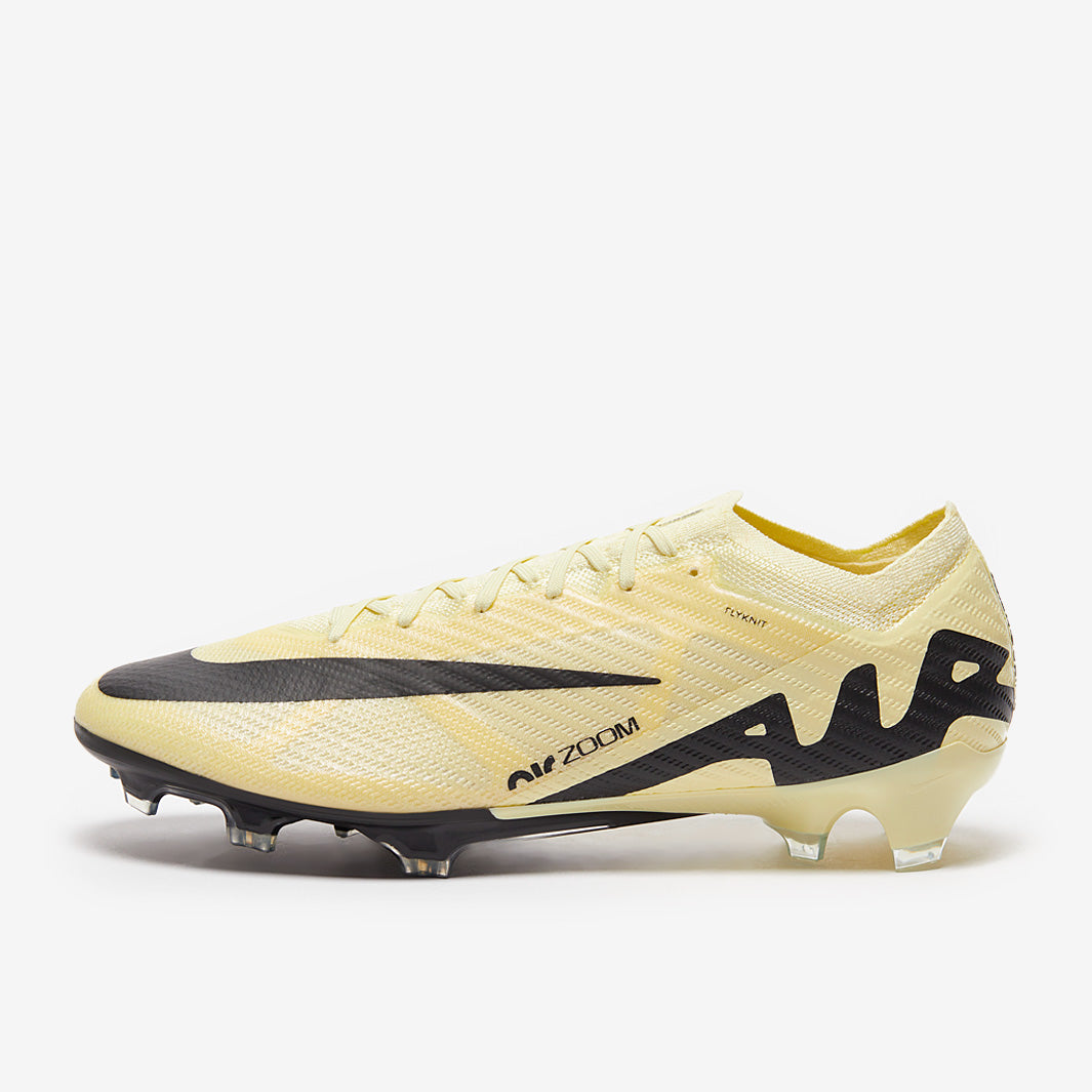 Nike Air Zoom Mercurial Vapor XV Elite FG Football Boots Lemonade/Black