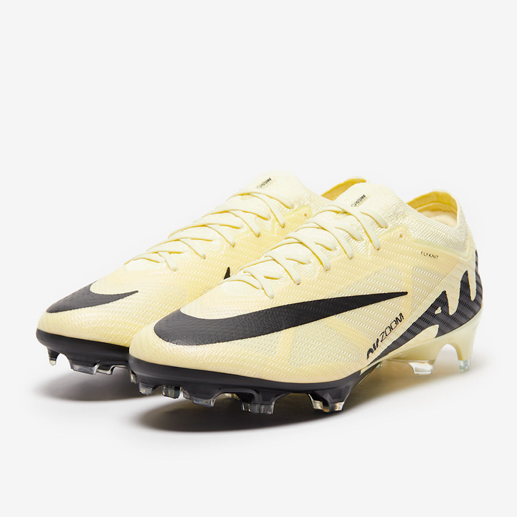 Nike Air Zoom Mercurial Vapor XV Elite FG Football Boots Lemonade/Black