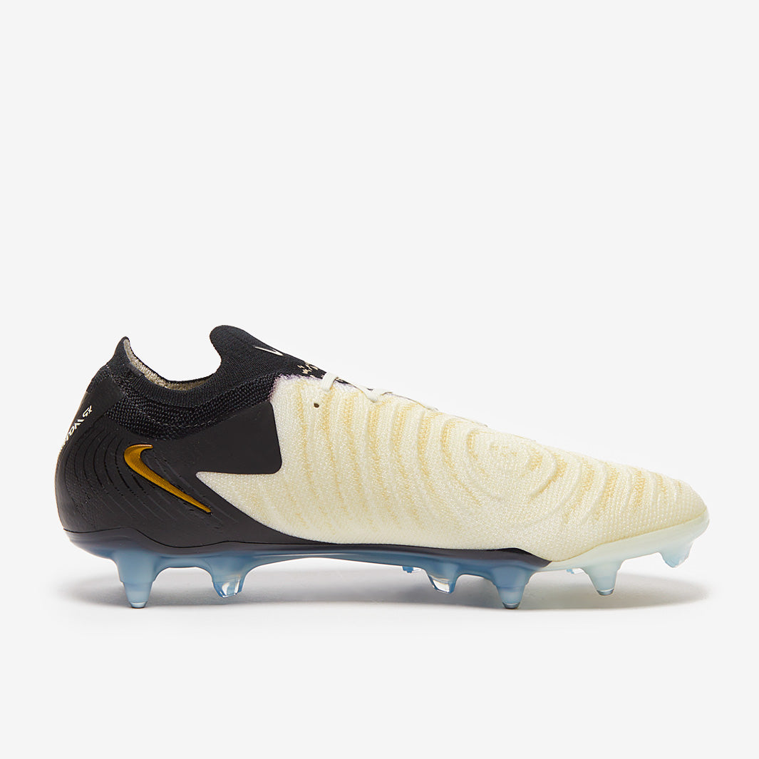 Nike Phantom GX II Elite SG-Pro Anti-Clog Football Boots White/Black/Mtlc Gold Coin