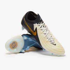 Nike Phantom GX II Elite SG-Pro Anti-Clog Football Boots White/Black/Mtlc Gold Coin