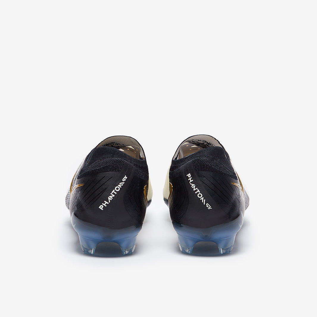 Nike Phantom GX II Elite FG Football Boots White/Black/Mtlc Gold Coin