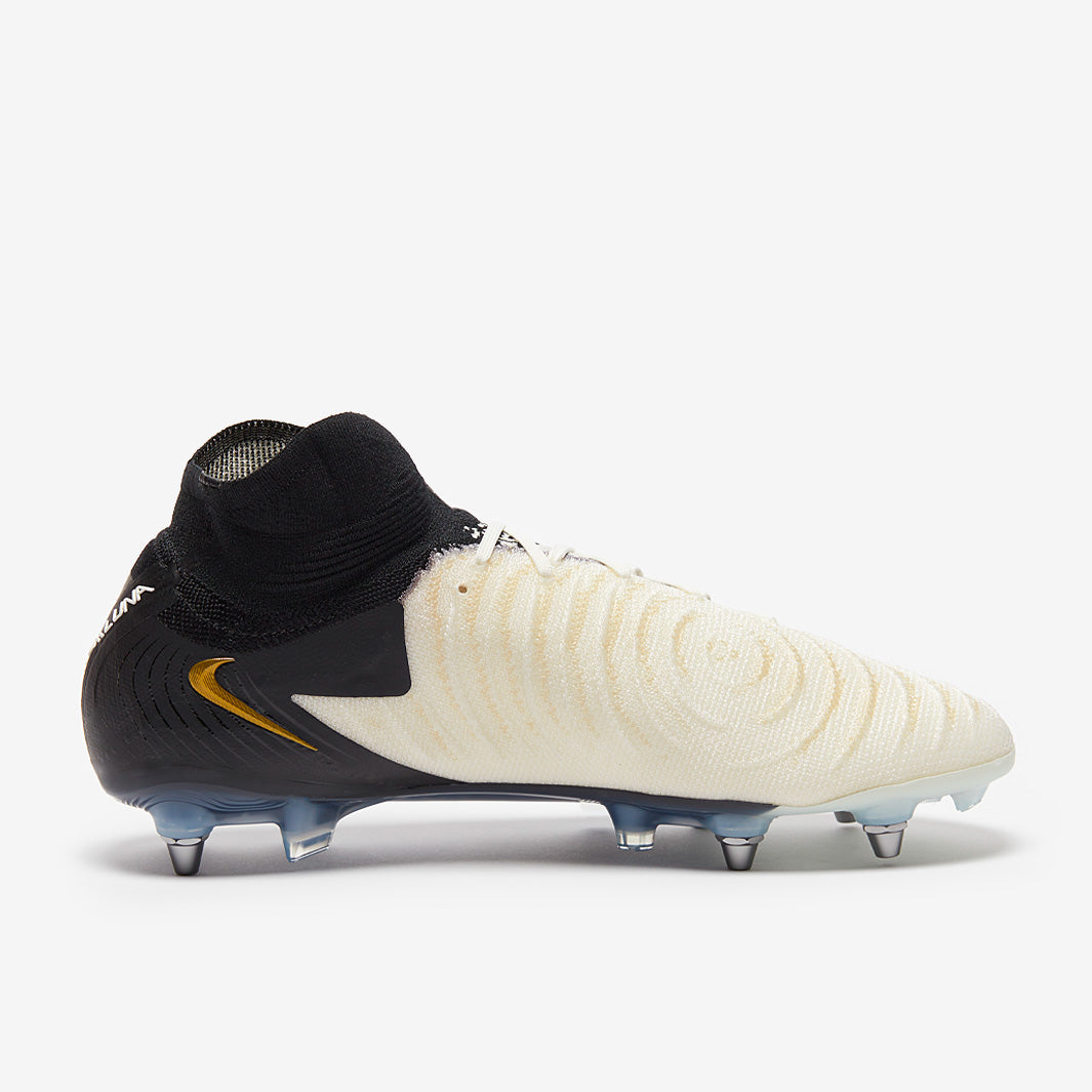 Nike Phantom Luna II Elite SG-Pro Player Edition Football Boots White/Black/Mtlc Gold Coin