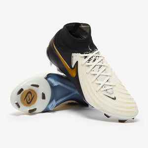 Nike Phantom Luna II Elite FG Football Boots White/Black/Mtlc Gold Coin