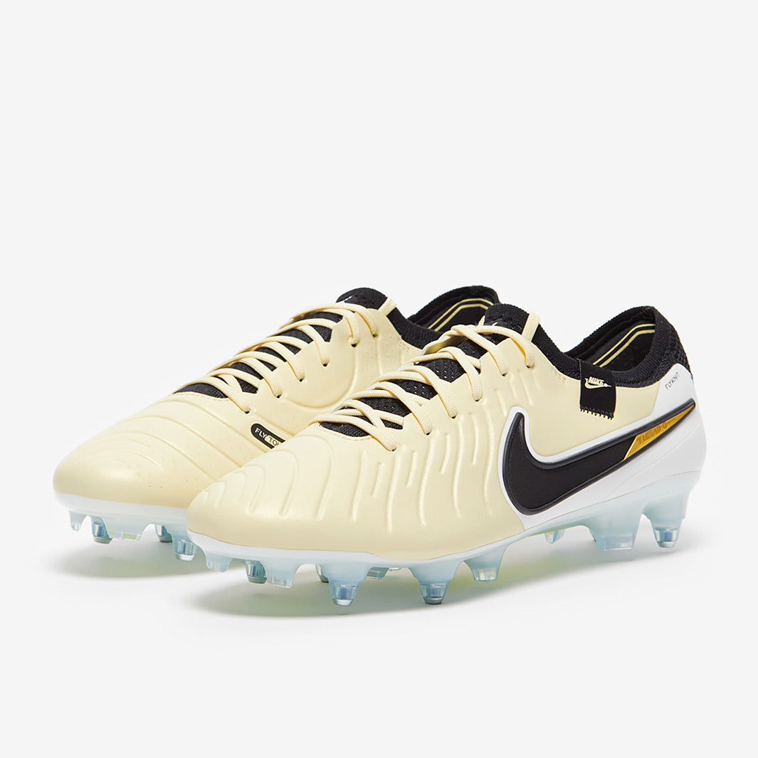 Nike Tiempo Legend X Elite SG-Pro Anti-Clog Football Boots Lemonade/Black/Mtlc Gold Coin