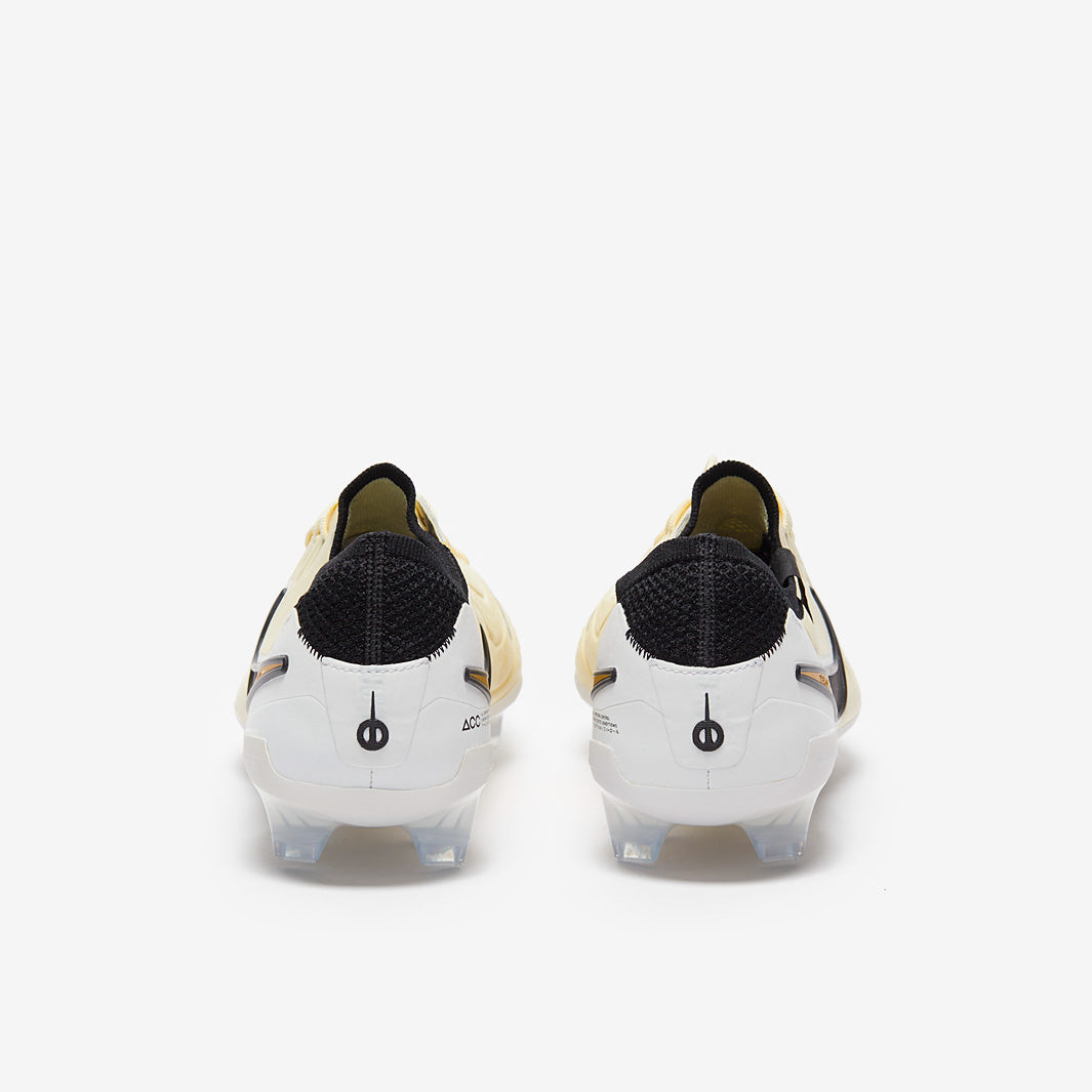 Nike Tiempo Legend X Elite FG Football Boots Lemonade/Black/Mtlc Gold Coin