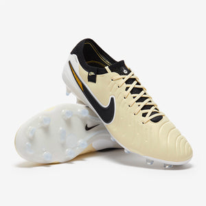 Nike Tiempo Legend X Elite FG Football Boots Lemonade/Black/Mtlc Gold Coin