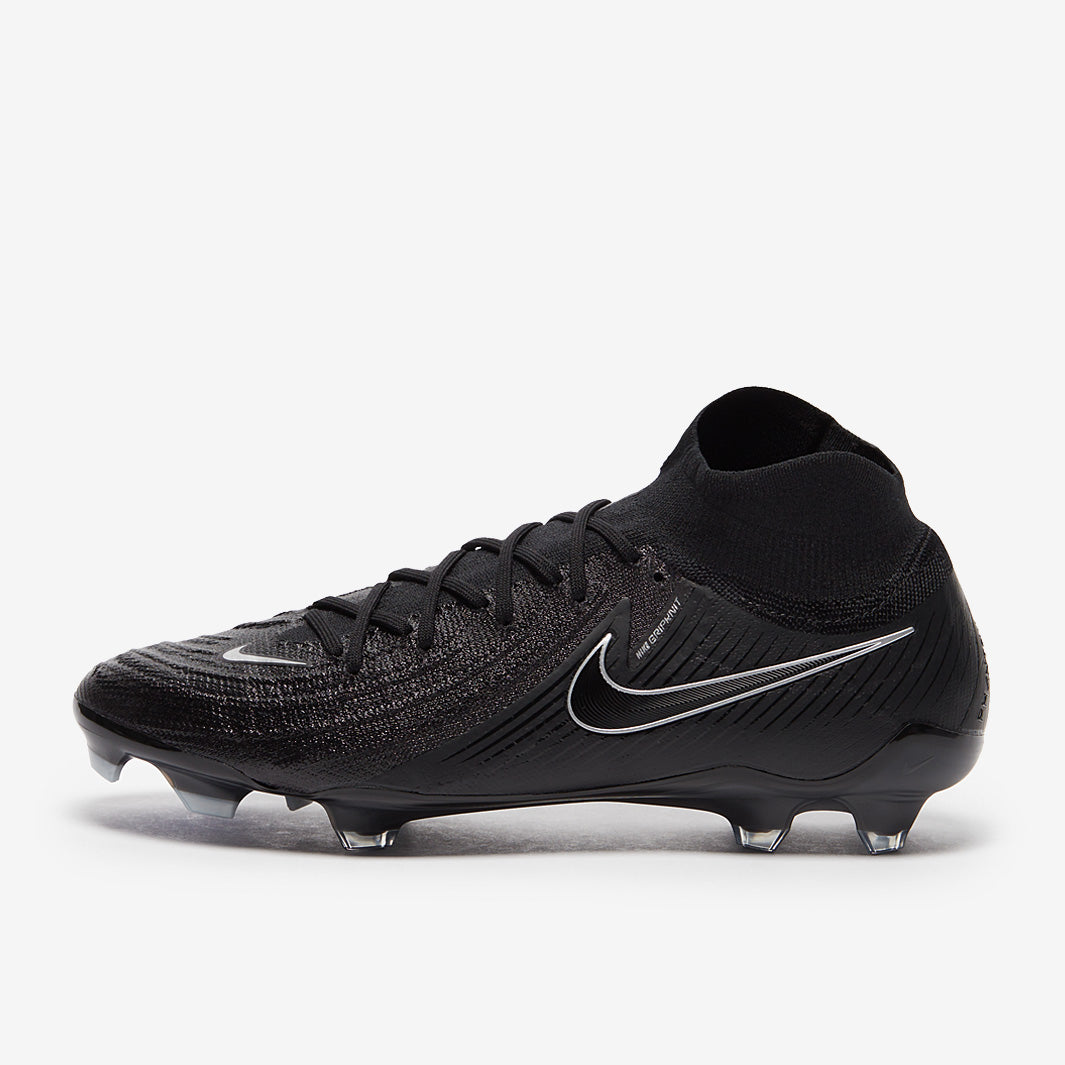 Nike Phantom Luna II Elite FG Football Boots Black/Black
