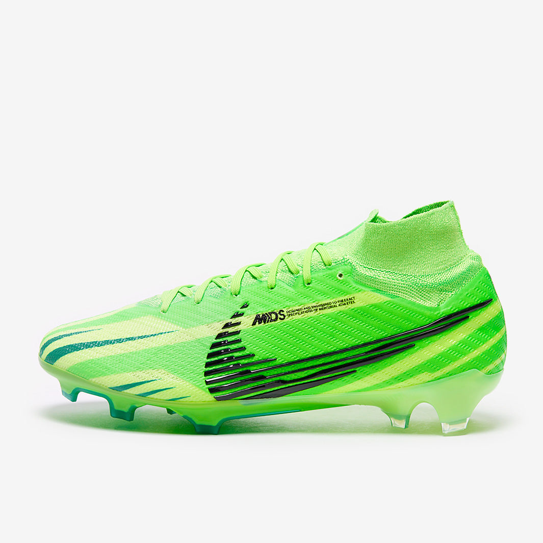 Nike Air Zoom Mercurial Superfly IX Elite MDS FG Football Boots Green Strike/Black/Stadium Green