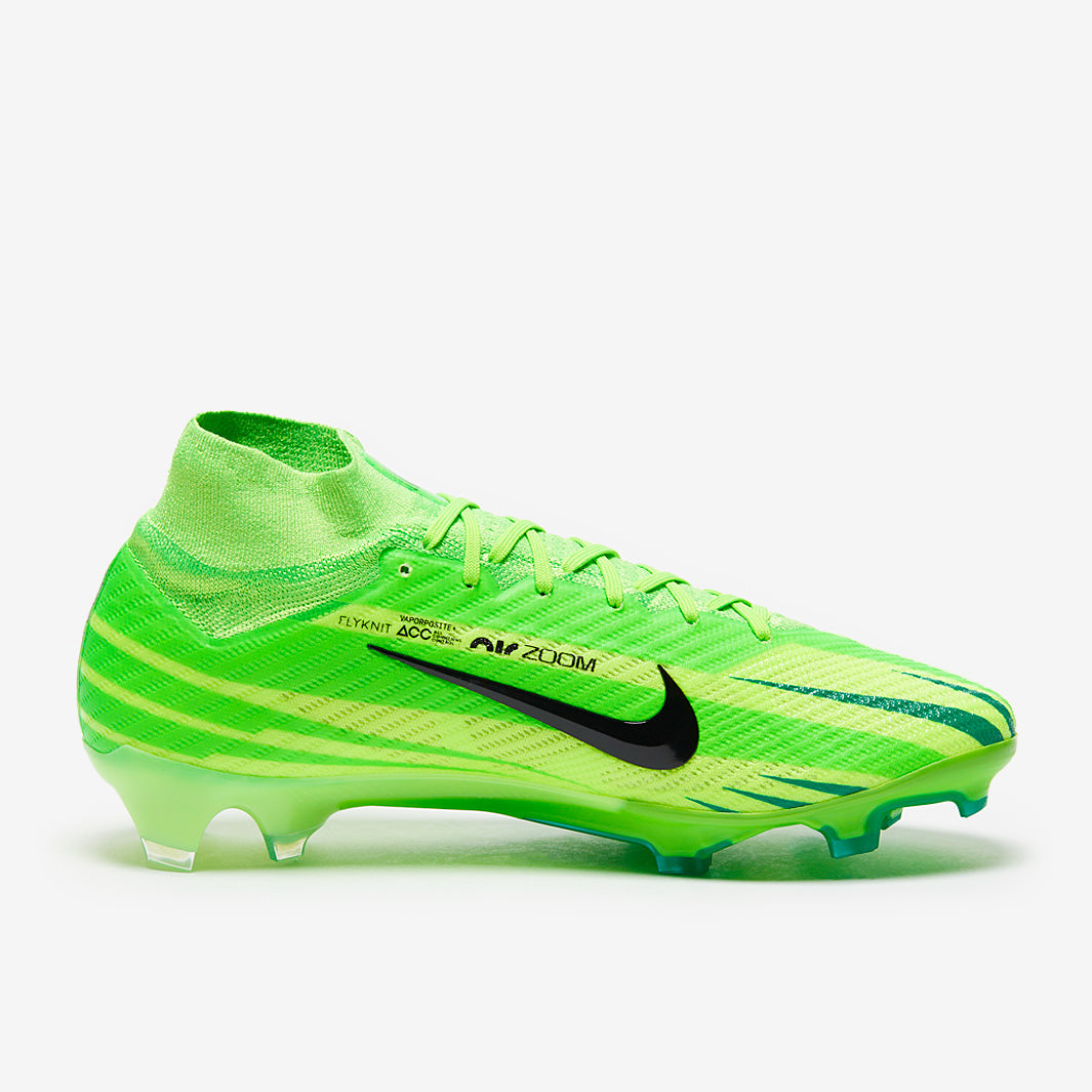 Nike Air Zoom Mercurial Superfly IX Elite MDS FG Football Boots Green Strike/Black/Stadium Green