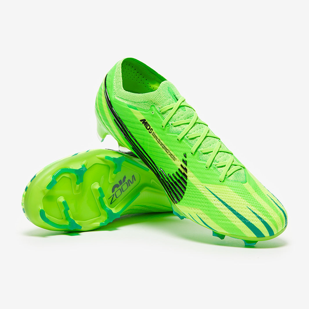 Nike Air Zoom Mercurial Vapor XV Elite MDS FG Football Boots Green Strike/Black/Stadium Green