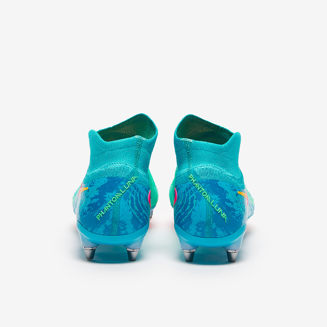Nike Phantom Luna II Elite SG-Pro Player Edition Football Boots Green Glow/Black