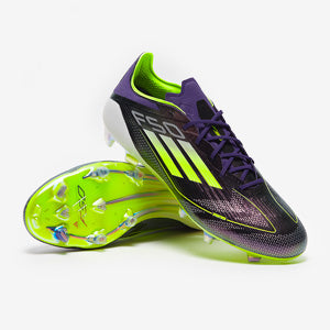 Adidas F50 Elite FG Football Boots Unity Purple/White/Lucid Lemon