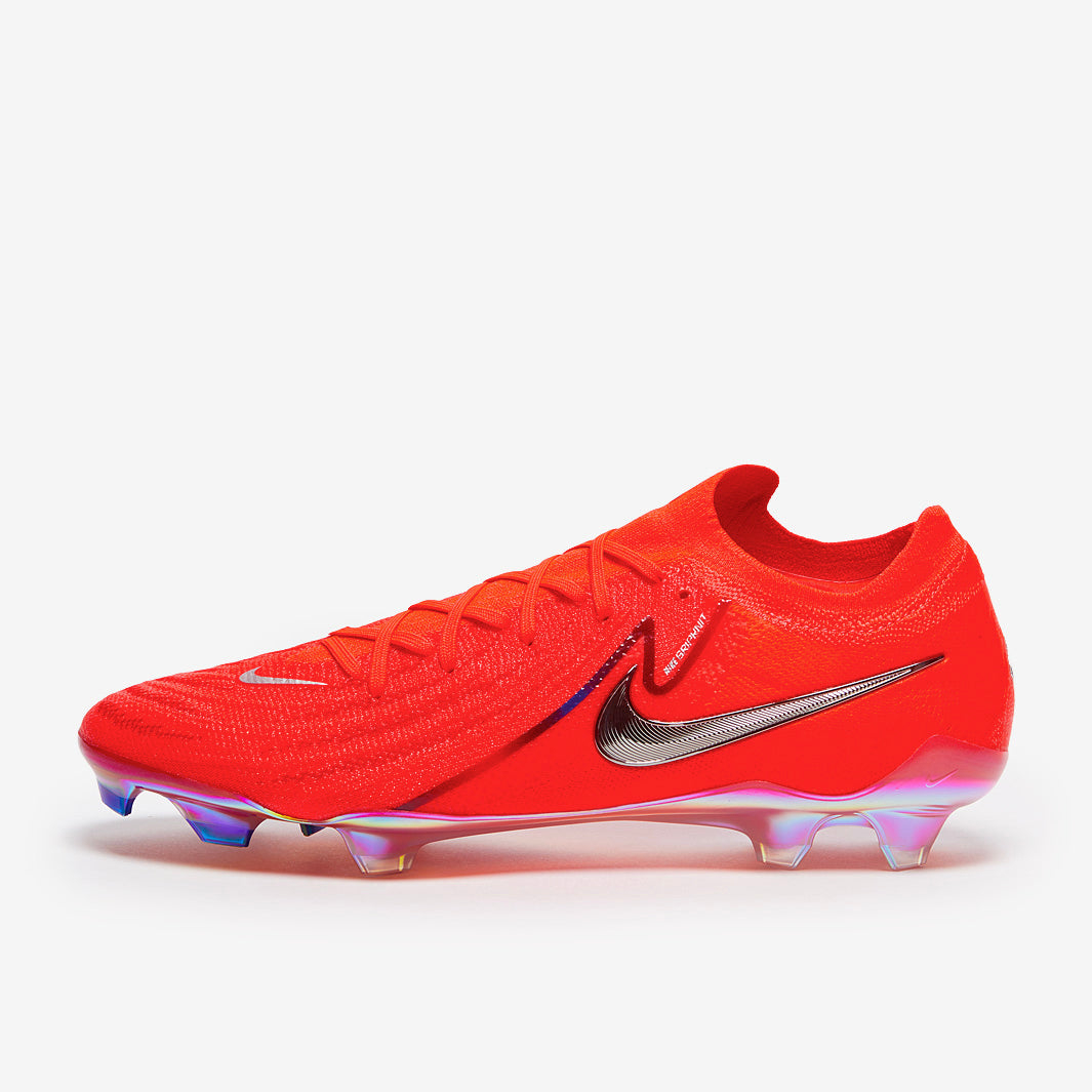 Nike Phantom GX II Elite FG/MG Football Boots Bright Crimson/White