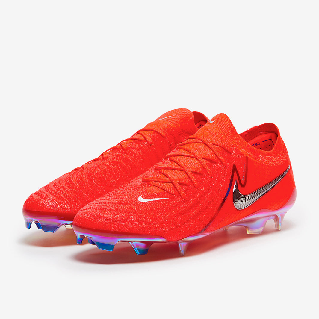 Nike Phantom GX II Elite FG/MG Football Boots Bright Crimson/White