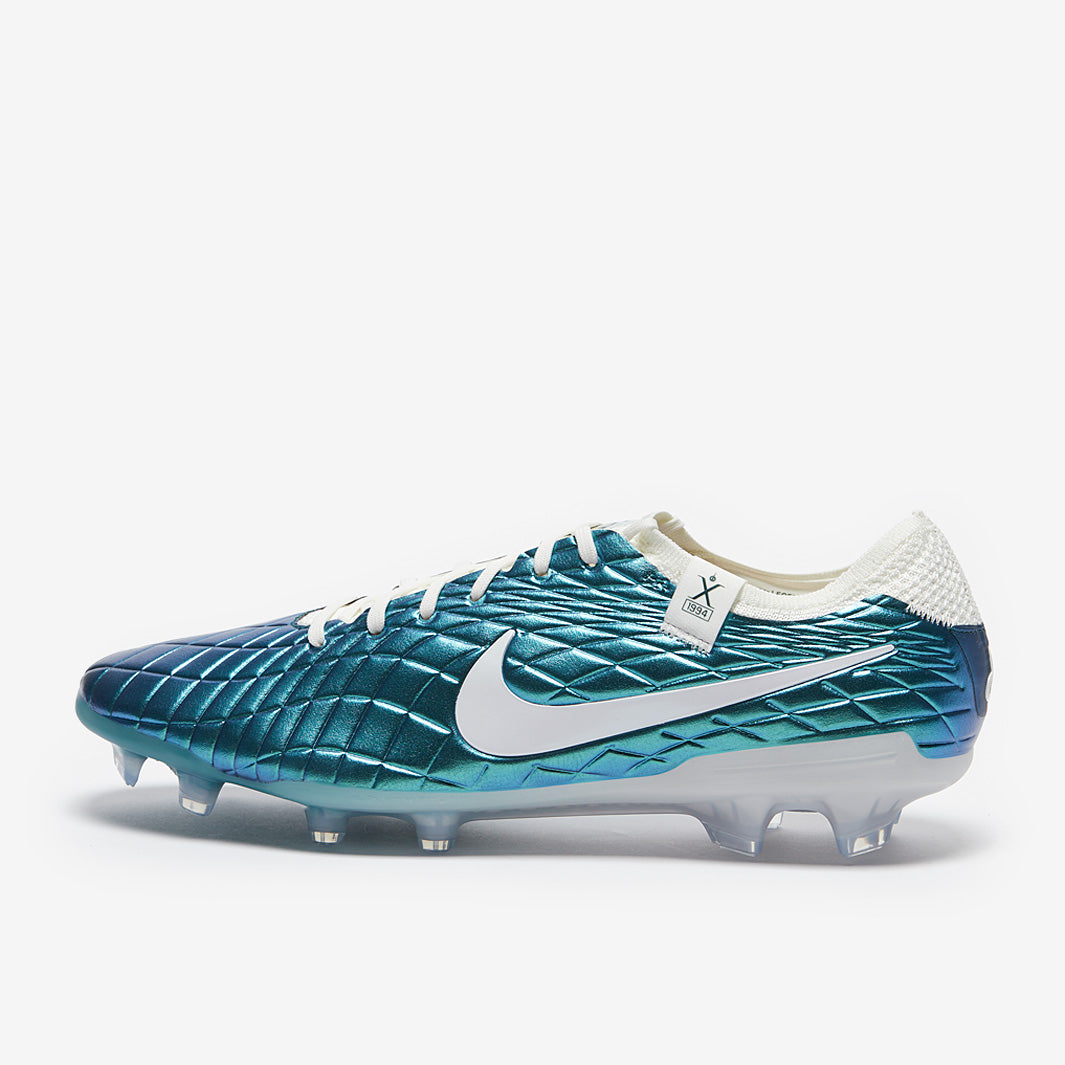 Nike Tiempo Legend X Elite FG x Emerald Football Boots Dark Atomic Teal/Sail