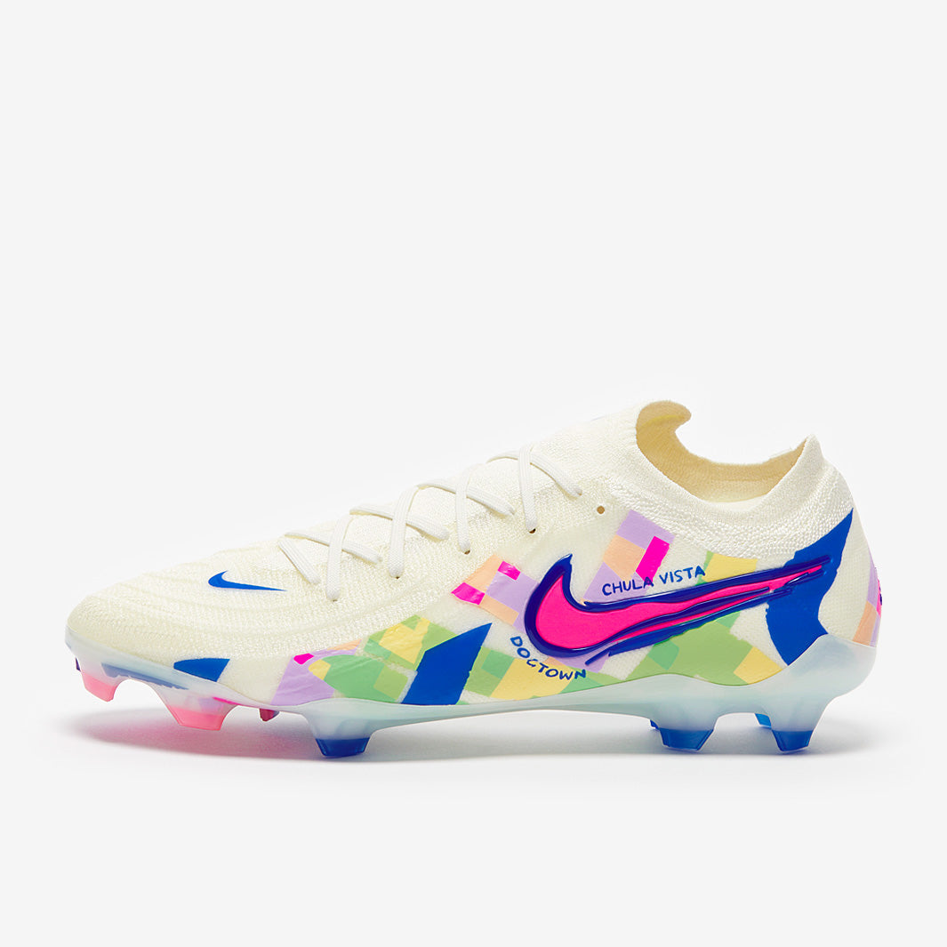 Nike Phantom GX II Elite FG SE Football Boots Sail/Racer Blue