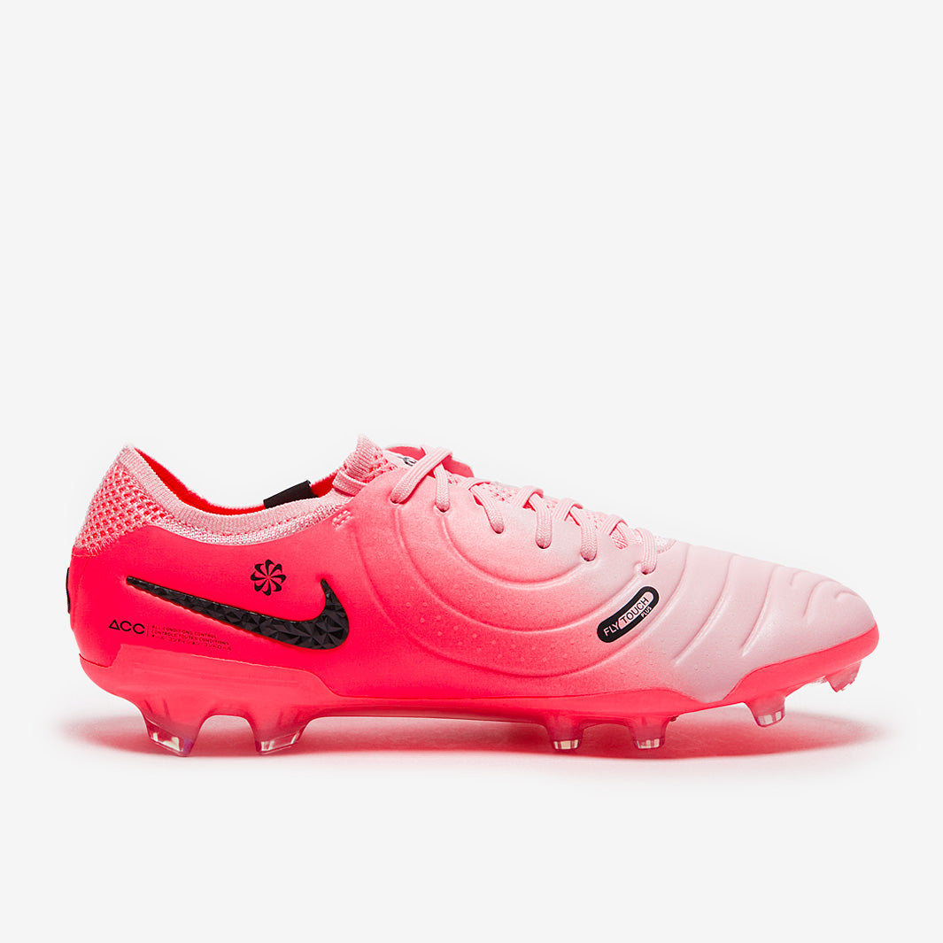 Nike Tiempo Legend X Elite FG Football Boots Pink Foam/Black