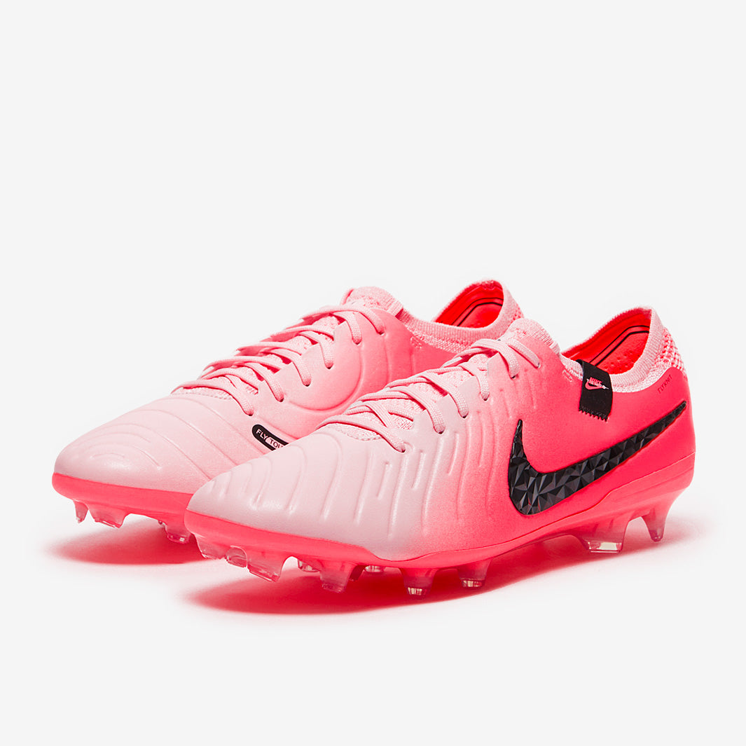 Nike Tiempo Legend X Elite FG Football Boots Pink Foam/Black