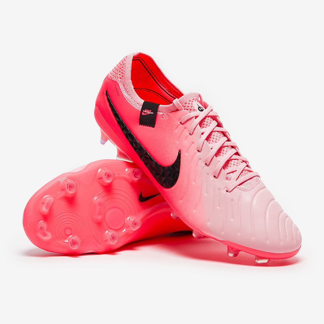 Nike Tiempo Legend X Elite FG Football Boots Pink Foam/Black