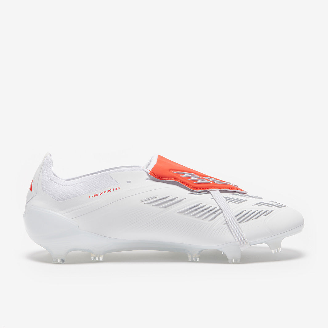 Adidas Predator Elite Tongue FG PureStrike SE Football Boots Ftwr White/Bright Red/Ftwr White
