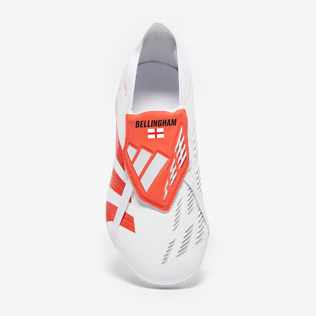 Adidas Predator Elite Tongue FG PureStrike SE Football Boots Ftwr White/Bright Red/Ftwr White